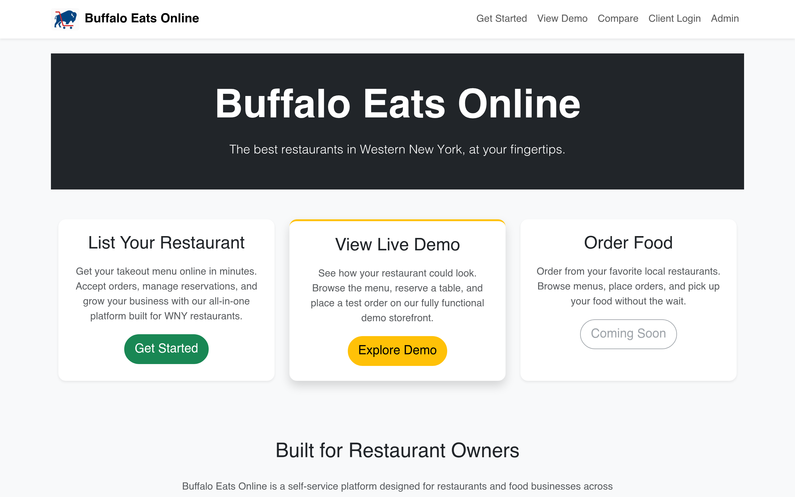 Buffalo Eats Online